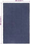 vidaXL - Vloerkleed - rechthoekig - 200x300 - cm - katoen - marineblauw