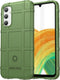 iMoshion Hoesje Geschikt voor Samsung Galaxy A34 (5G) Hoesje Siliconen - iMoshion Rugged Shield Backcover - Groen