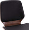 vidaXL - Eetkamerstoelen - 2 - st - kunstleer - zwart
