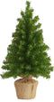 Holiday Tree - Burlap Tafelboom Table Tree 30 cm kerstboom