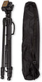 Nedis TPOD4200BK - Tripod - 3 secties uitschuifbare poten 27 mm - Aluminium