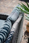 Blue bird lounge-diningset - 5-delig - rechts - grey - reflex black