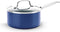Blue Diamond – sauteerpan inclusief deksel – hapjespan – 24 cm - coating met diamant - Blauw - Met GRATIS panbeschermer