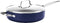 Blue Diamond – sauteerpan inclusief deksel – hapjespan – 28 cm - coating met diamant - Blauw - Met GRATIS panbeschermer