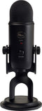 Blue Microphones Yeti - Microfoon - USB - Studiokwaliteit Streaming en Recording - Blackout