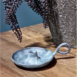 Blue Patina Candle Holder (set van 4)