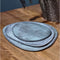 Blue Patina Decorative Plate Medium (set van 4)