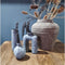 Blue Patina Decorative Vase (set van 4)