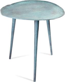 Blue Patina Side Table 46