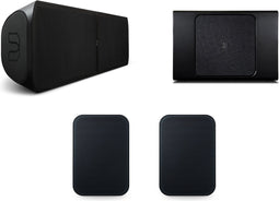 Bluesound Pulse Soundbar+ - Pulse sub+ en Pulse flex 2i - Zwart