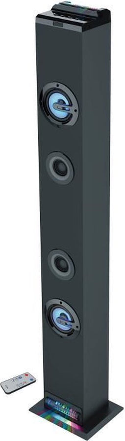 Bluetooth geluidstoren - INOVALLEY - HP58BTH - 60W - Bluetooth V4.1 - Verlichting - FM - AUX-IN - Afneembare standaard - Inclusief afstandsbediening