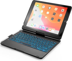 Bluetooth Keyboard Bookcase Geschikt voor de iPad 10.2 (2019 / 2020 / 2021) / Air 10.5 / Pro 10.5