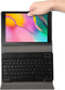 Bluetooth Keyboard Bookcase Geschikt voor de Samsung Galaxy Tab A 8.0 (2019) - Zwart