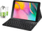 Bluetooth Keyboard Bookcase Geschikt voor de Samsung Galaxy Tab A 8.0 (2019) - Zwart