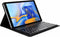 Bluetooth Keyboard Bookcase Geschikt voor Samsung Galaxy Tab A 10.5 (2018) - Zwart