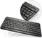 Bluetooth Keyboard QWERTY Bookcase Geschikt voor de iPad 4 (2012) 9.7 inch / 3 (2012) 9.7 inch / 2 (2011) 9.7 inch - Zwart