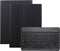 Bluetooth Keyboard QWERTY Bookcase Geschikt voor de iPad Mini 5 (2019) / Mini 4 (2015) - Zwart
