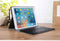 Bluetooth Keyboard QWERTY Bookcase Geschikt voor de iPad Mini 5 (2019) / Mini 4 (2015) - Zwart