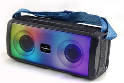 Bluetooth-lichtluidspreker - INOVALLEY - HP345-B - 10 W - LED's - Bluetooth V5.3 - Micro - TWS - FM - USB 2.0 - micro SD - AUX-IN
