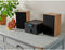 Bluetooth microsysteem - THOMSON - FM/CD/MP3/USB-radio - 20W rms - FM RDS-tuner - Hoofdtelefoonaansluiting - Afstandsbediening - Voeding. 230 V - Hout et zwart
