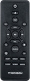 Bluetooth microsysteem - THOMSON - FM/CD/MP3/USB-radio - 20W rms - FM RDS-tuner - Hoofdtelefoonaansluiting - Afstandsbediening - Voeding. 230 V - Hout et zwart