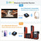 Bluetooth-zender, 2-in-1 Bluetooth-zender-ontvanger met LCD-scherm, Bluetooth-audioadapter, TF-kaart