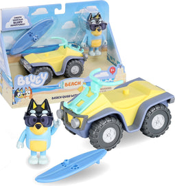 BLUEY - Bandit en zijn Strand Quad - Speelset