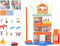BLUEY - Bluey Winkelcentrum Speelset - 15 accessoires - met licht en geluid - 60cm hoog