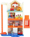 BLUEY - Bluey Winkelcentrum Speelset - 15 accessoires - met licht en geluid - 60cm hoog
