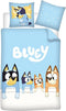 Bluey Dekbedovertrek, Goodnight - Eenpersoons - 140 x 200 + 65 x 65 cm - Polykatoen