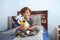 BLUEY - Jumbo pluchen Bluey Knuffel - ca. 45 cm
