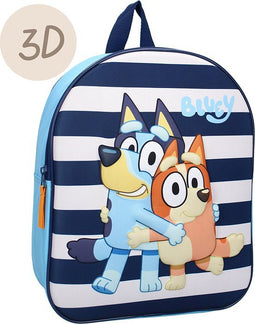 Bluey Oh Happy Days 3D Rugzak - Blauw