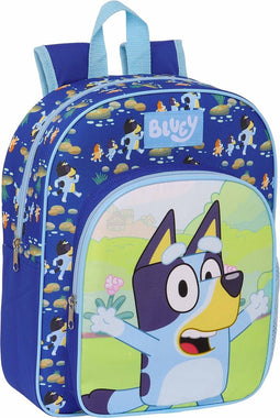 Bluey Rugzak, Happy - 34 x 26 x 11 cm - Polyester