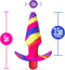 Blush Buttplug Avant Free Spirit Scarlet Multicolours