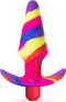 Blush Buttplug Avant Free Spirit Scarlet Multicolours