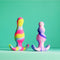 Blush Buttplug Avant Kaleido Lime Multicolours