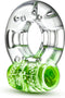 Blush Cockring Play With Me Arouser Vibrating C-Ring Green Groen