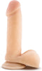 Blush Dildo Love Toy AU NATUREL 8INCH SENSA FEEL BEIGE