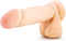 Blush Dildo Love Toy AU NATUREL 8INCH SENSA FEEL BEIGE