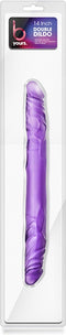 Blush Dildo Love Toy B YOURS 14INCH DOUBLE Paars