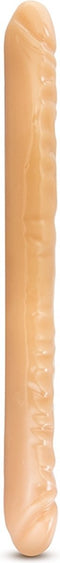 Blush Dildo Love Toy B YOURS 18INCH DOUBLE BEIGE