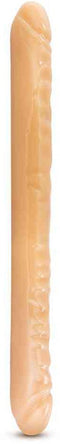 Blush Dildo Love Toy B YOURS 18INCH DOUBLE BEIGE