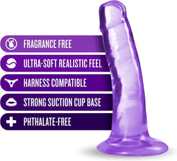 Blush Dildo Love Toy B Yours Plus Hard N? Happy Purple Paars