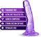 Blush Dildo Love Toy B Yours Plus Hard N? Happy Purple Paars