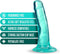 Blush Dildo Love Toy B Yours Plus Hard N? Happy Teal Groen