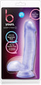 Blush Dildo Love Toy B YOURS SWEET N HARD 1 CLEAR Transparant