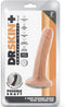 Blush Dildo Love Toy Dr. Skin Plus 5 Inch Posable Dildo Vanilla beige
