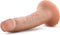 Blush Dildo Love Toy Dr. Skin Plus 5 Inch Posable Dildo Vanilla beige