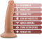 Blush Dildo Love Toy Dr. Skin Plus 5 Inch Posable Dildo Vanilla beige