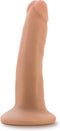 Blush Dildo Love Toy Dr. Skin Plus 5 Inch Posable Dildo Vanilla beige